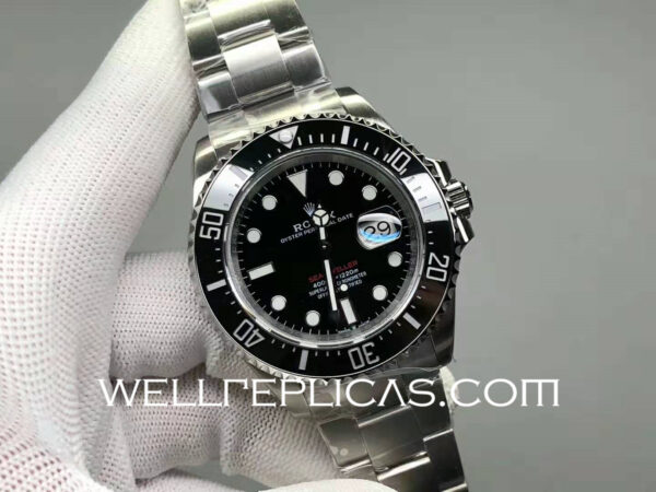 Swiss Rolex Sea-Dweller Man Automatic Mechanical Casual Watch Stainless Steel