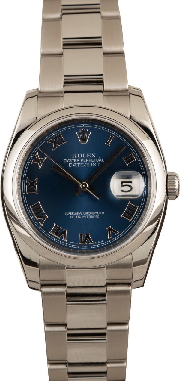Who Makes The Best Replica Watches Rolex Datejust 116200 Blue Roman Dial