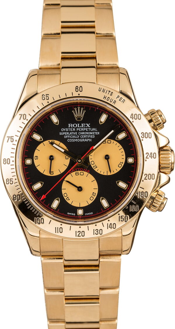 Replica Watches Reddit Rolex Daytona 116528 18k Yellow Gold